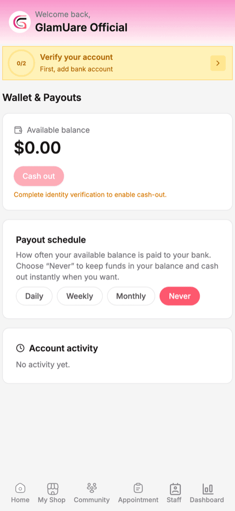 Take payment however your client wants — mobile